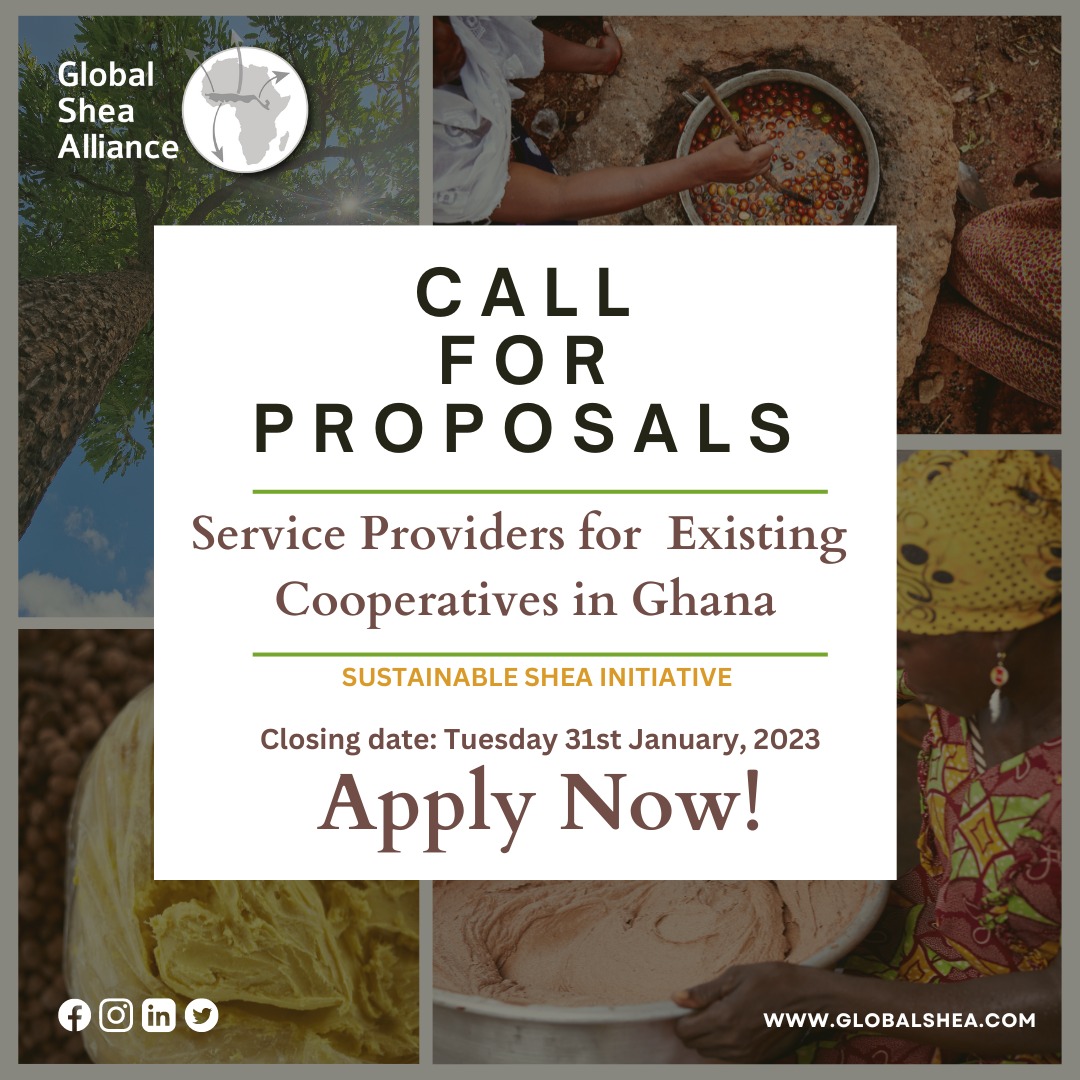 Call for Proposals Sustainable Shea Initiative